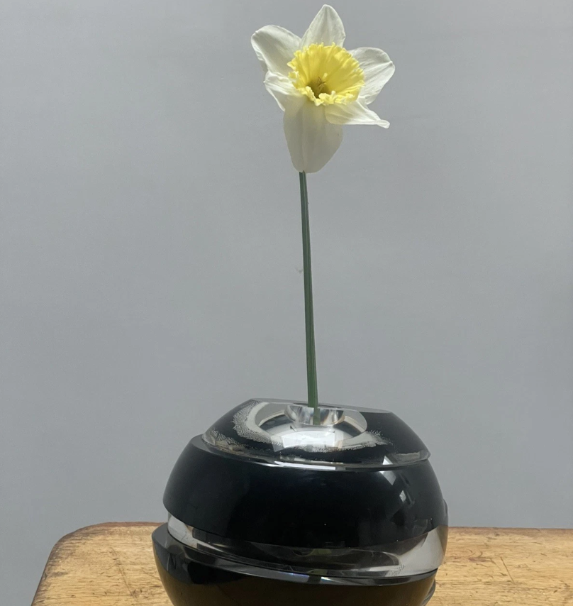 Rosenthal Studio Line Glass Vase — Vintage Globo Blockglas Series | Excellent Condition | Rare Collectible